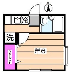 クレール阿佐谷の物件間取画像